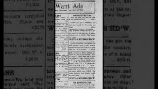 Drink from Our Swimming Pool | August 26, 1920 #reallyoldnews #history