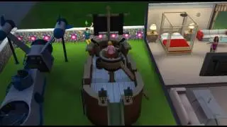 sims4 игра в морское чудовище