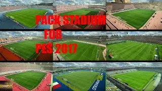cómo descargar pack estadio 2018 para PES 2017