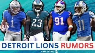 Detroit Lions Rumors: Trade For Ed Oliver? Lions BEST Offseason In NFL, Lions UDFA Rookies Top 5