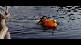 Monica Bellucci Underwater Trapped in Net