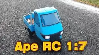 Ape Piaggio RC 1:7