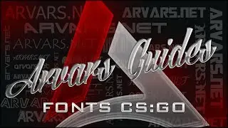 Установка шрифтов CS:GO
