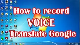 HOW TO RECORD VOICE TRANSLATE GOOGLE | Cara Menyimpan Suara Hasil Translate Google