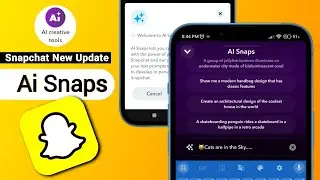 New Update: What is Snapchat Ai Snaps Feature and How to Use it | Snapchat creative tools