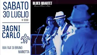 Blues Quartet (Acoustic Trio) live - Bagni Carlo Marotta - Caldonia