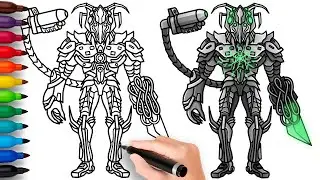 HOW TO DRAW NEW UPGRADED COUNTER TITAN | Skibidi Toilet Multiverse - Easy Step by Step Drawing