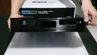Zidoo UHD 2000 4K UHD and HiFi Media Player ESS 9038 DAC DSD 512 & 768KHz 32bit PCM