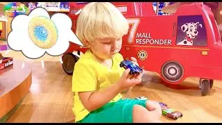 Wow show Mark and mom doing shopping in Disney Toy store #cars#dolls#superheroes#disneyworld