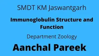 Immunoglobulin Structure and Function  #SMDTKM