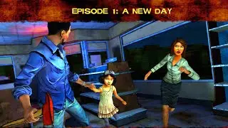 The Walking Dead Season 1 Episode 1 walkthrough - No Commentary