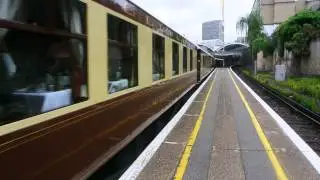 Class 67 005 + Orient Express leaving London Victoria