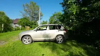 Training session - around (and of course through) the car