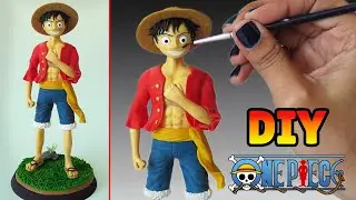 DIY: Como Fazer Monkey D. LUFFY (ONE PIECE TUTORIAL)