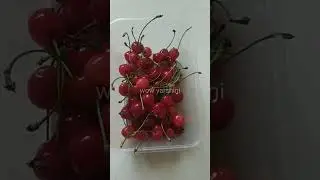 Yummy yummy Cherry Fruit #Shorts #Fruits #cherrys