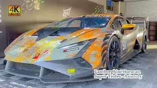 [4K] Lamborghini Huracán Super Trofeo EVO2, URUS_Performante -Virtual Tour | Super Trofeo-Asia(Rd.2)