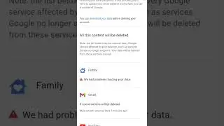 Delete Gmail account # Google account delete # Gmail account delete