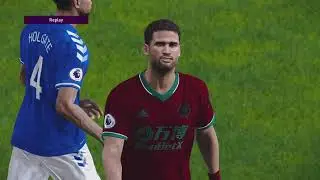 PES 2021 Everton vs Wolves - PS4 GAMEPLAY