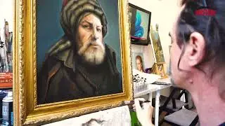 Cum antichizam o rama de tablou