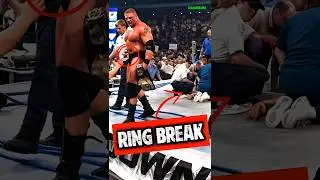 Top 5 WWE Ring Breaks That SHOOK the Arena 💥😱 
