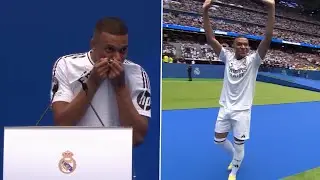 МБАППЕ - ПРЕЗЕНТАЦИЯ В РЕАЛ МАДРИД