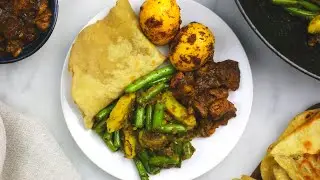 Surinamese Roti Chicken Curry