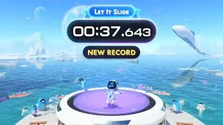 ASTRO BOT Let It Slide speedrun