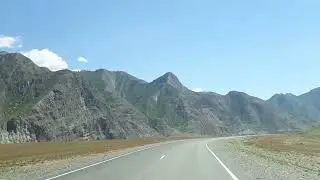 Дорога. Горный Алтай. Чуйский тракт. Р-256