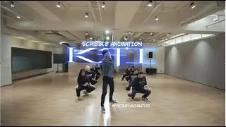 Glow Scribble Animation- KAI 카이 '음 (Mmmh)' (DANCE PRACTISE)