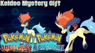 Pok̩mon 20th Anniversary Keldeo Mystery Gift