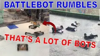 Antweight, Beetleweight, & Fairyweight Battlebot Rumble Compilation