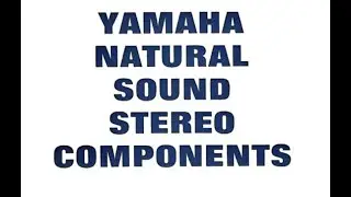 Review - 1977 Yamaha Natural Sound Stereo Component