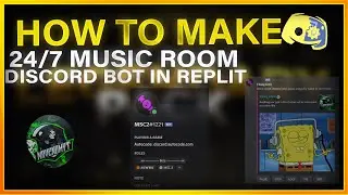How to Make 24/7 Music Room Discord  Bot | Replit + Autocode 2021