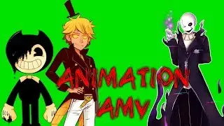 Bendy and the Ink Machine + Gravity Falls + Undertale [Gaster AMV Animation] – Echo