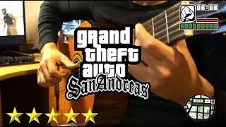 5 difficulty levels \5 уровней сложности на гитаре GTA San Andreas (theme song)