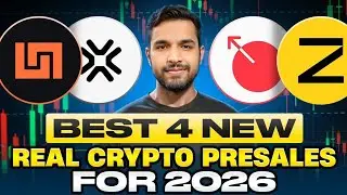Best 4 New Real Crypto Presales For 2026