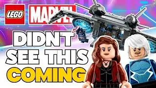NEW LEGO Quinjet and Quicksilver is BACK!