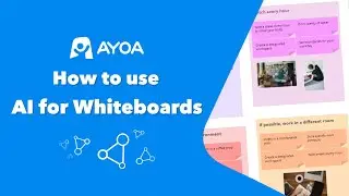 Use AI to develop ideas on a Whiteboard - Only in Ayoa