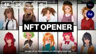 After Effects Template | NFT Opener