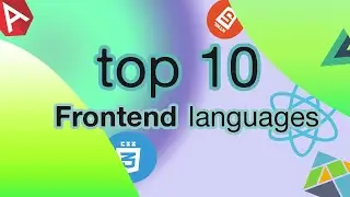 Top 10 Frontend Languages | Top 10 Programming Languages In 2021