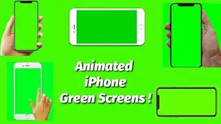 Animated Iphone Green Screens (Copyright Free)