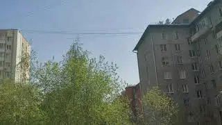 Авиашоу подготовка к параду 9 мая 2019 вид из окна
