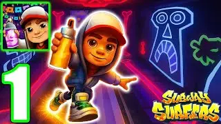 Subway Surfers -Gameplay Walkthrough Part 1(ios,Android)