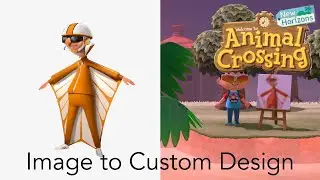 How to Convert Images into Custom Designs | Animal Crossing: New Horizons