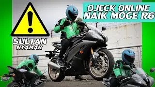 287 - OJEK ONLINE NAIK YAMAHA R6 (MOGE 600CC)