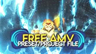 Free Alight Motion Preset/Project File AMV | Thanks For 1000 Subs | Link in Desk