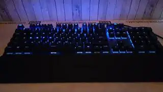SteelSeries Apex 5 - RGB lights, tesla coil mode (short test)