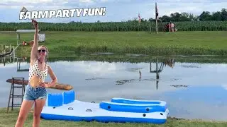 A Summer Farm Pond Party