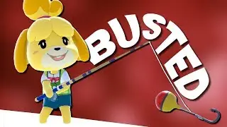 Fishing Rod is BROKEN! - Isabelle Smash Bros. Ultimate Montage
