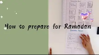 How to prepare for ramadan